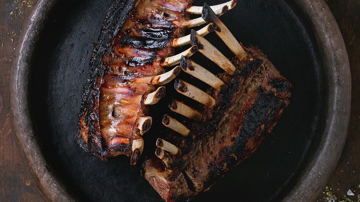 Grilled Rack of Lamb